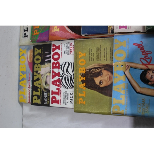 499 - QUANTITY OF VINTAGE PENTHOUSE PLAYBOY ETC MAGAZINES