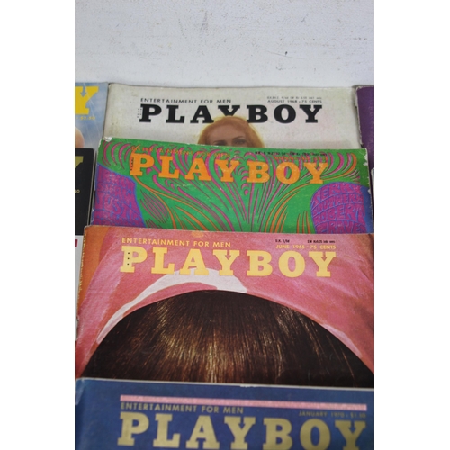 499 - QUANTITY OF VINTAGE PENTHOUSE PLAYBOY ETC MAGAZINES