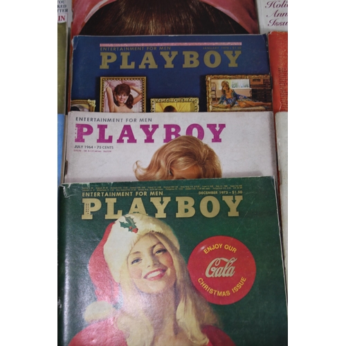 499 - QUANTITY OF VINTAGE PENTHOUSE PLAYBOY ETC MAGAZINES