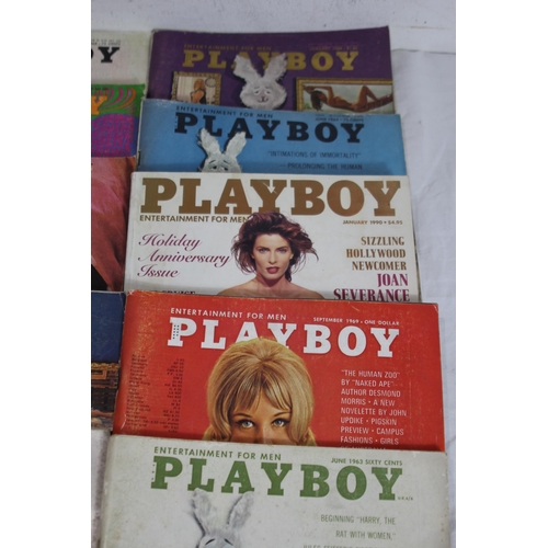 499 - QUANTITY OF VINTAGE PENTHOUSE PLAYBOY ETC MAGAZINES