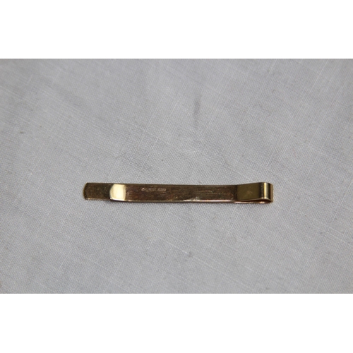 1138 - 9CT GOLD TIE PIN - 1.6G