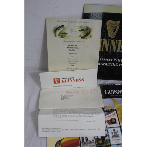 515 - QUANTITY OF GUINNESS EPHEMERA