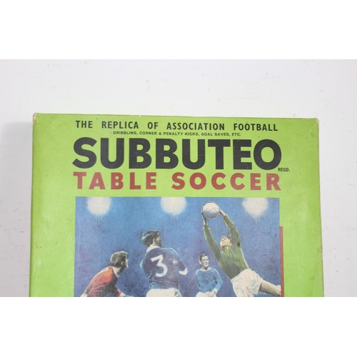 637 - VINTAGE SUBBUTEO GAME PLUS ACCESORIES