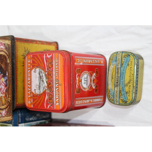 510 - QUANTITY OF VINTAGE TINS ETC