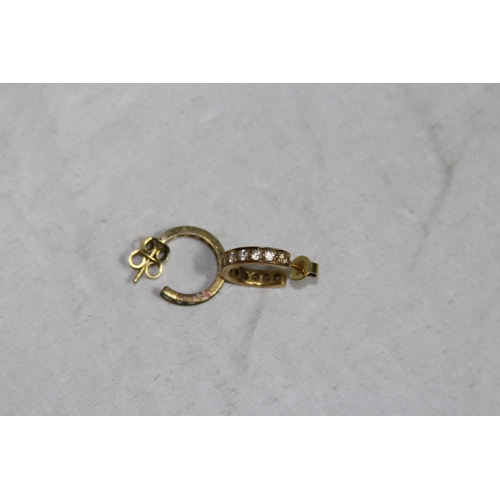 1131 - PAIR OF 14CT GOLD EARRINGS - 3.90G