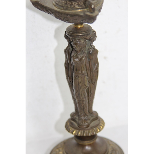 546 - PAIR OF VINTAGE CLASSICAL STYLE CANDLESTICKS
25CM