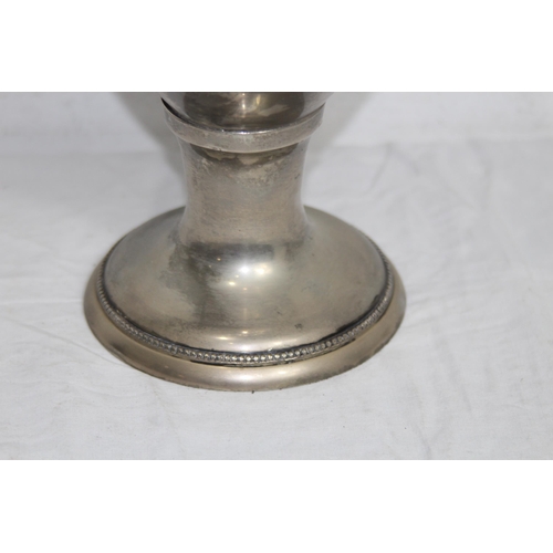 547 - PAIR OF VINTAGE CLASSICAL STYLE CANDLEHOLDERS
23CM