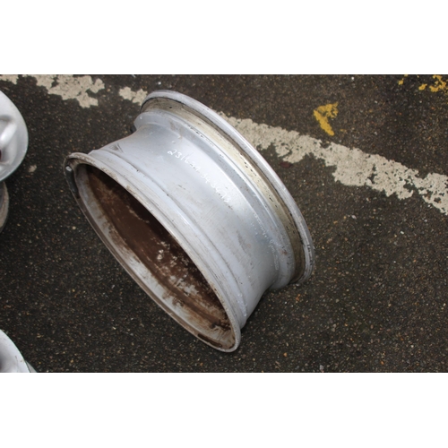 464 - SET OF 4 MG ALLOY WHEELS 
41 X 18CM