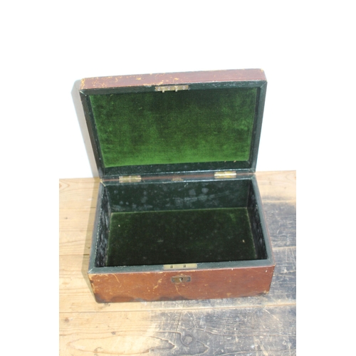 565 - 2 X ANTIQUE BOXES 
38 X 26 X 18CM