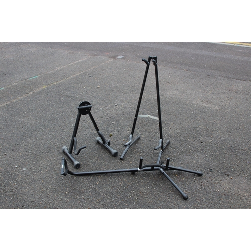 675 - 3 X GUITAR STANDS - ONE A/F
80CM