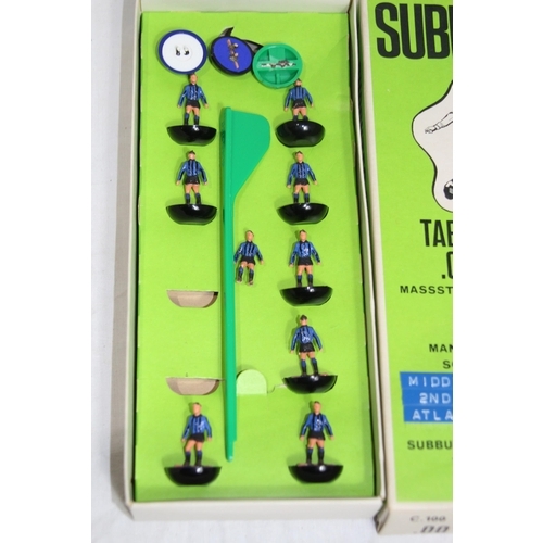 637 - VINTAGE SUBBUTEO GAME PLUS ACCESORIES