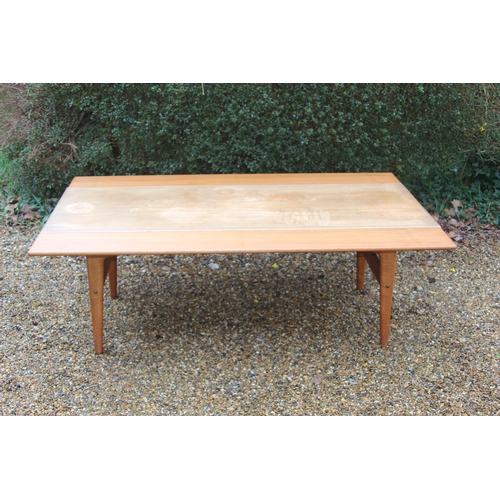 29 - DANISH TRIOH EXTENDING COFFEE /DINING TABLE 
149 X 54 X 53CM 91CM OPEN