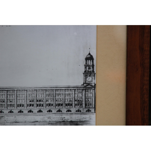 140 - 2 X VINTAGE FRAMED PICTURES OF HARRODS
56 X 50CM