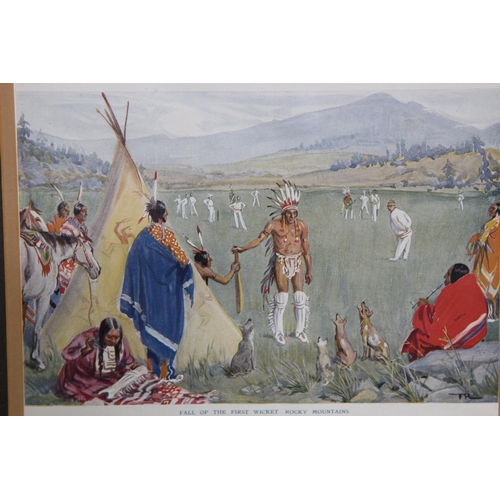 153 - 2 X PICTURES IMPOSSIBLE TOURS WITH THE M.C.C 
32 X 26.5CM