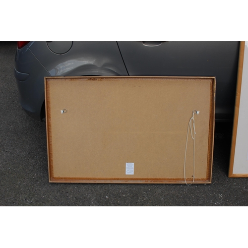 156 - LARGE FRAMED PREGNANT FEMALE NUDE DRAWING AMND ANOTHER
104 X 73CM