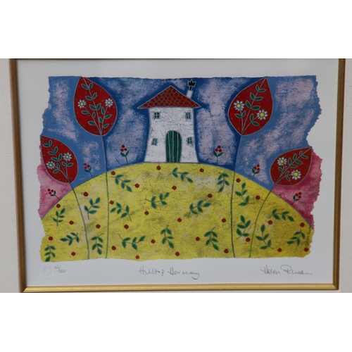 158 - 5 X HELEN RHODES SIGNED LIMITED EDITION FRAMED PRINTS
70 X 45CM