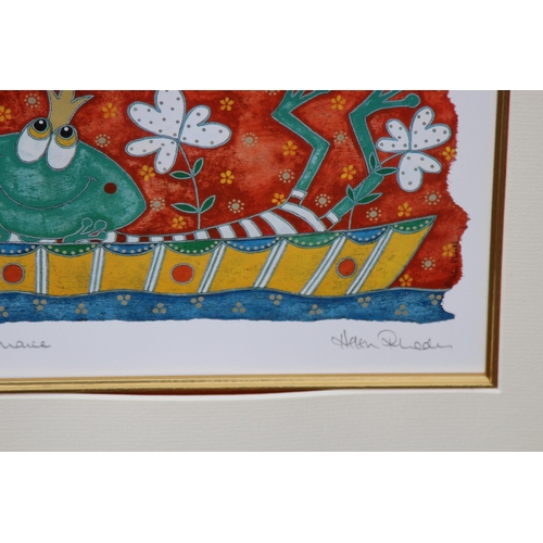 158 - 5 X HELEN RHODES SIGNED LIMITED EDITION FRAMED PRINTS
70 X 45CM