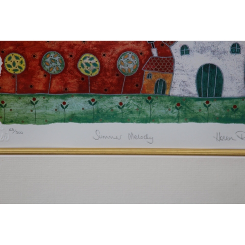 158 - 5 X HELEN RHODES SIGNED LIMITED EDITION FRAMED PRINTS
70 X 45CM