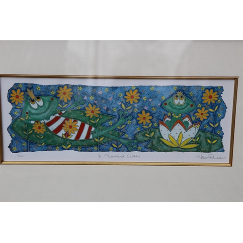 158 - 5 X HELEN RHODES SIGNED LIMITED EDITION FRAMED PRINTS
70 X 45CM