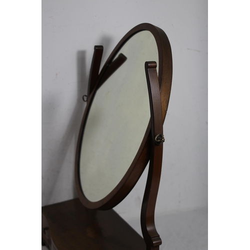 160 - ANTIQUE DRESS MIRROR
47 X 14 X 64CM
