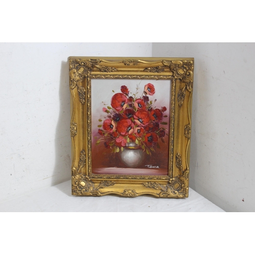 170 - 4 X GOOD FRAMED STILL LIFE PICTURES 
34.5 X 28.5CM