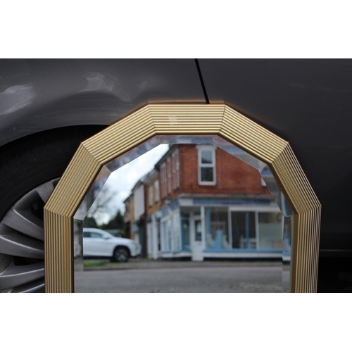 173 - SELECTION OF FOUR MIRRORS ALL WITH BARREL EDGE FINISH