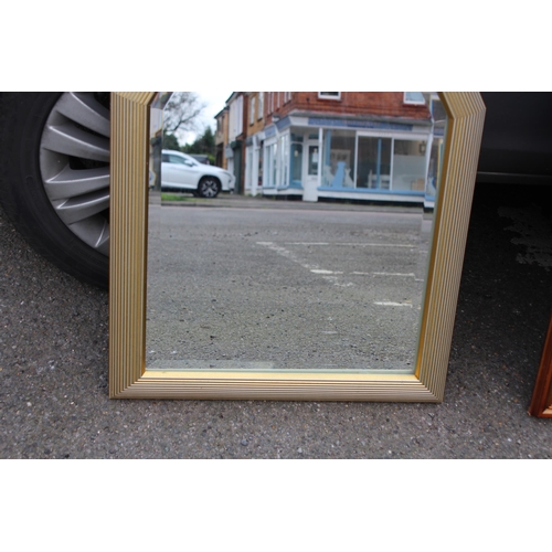 173 - SELECTION OF FOUR MIRRORS ALL WITH BARREL EDGE FINISH