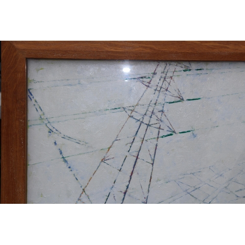 178 - LARGE OIL ON CANVAS 