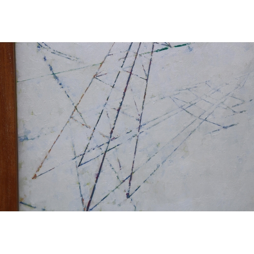 178 - LARGE OIL ON CANVAS 