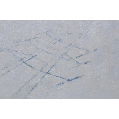 178 - LARGE OIL ON CANVAS 