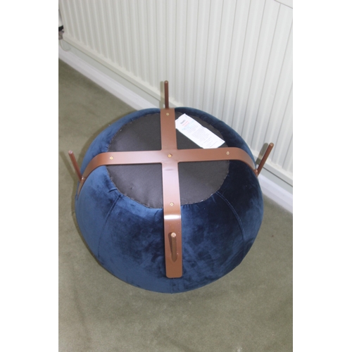 15 - MODERN DUNLEM FOOTSTOOL
56 X 42CM