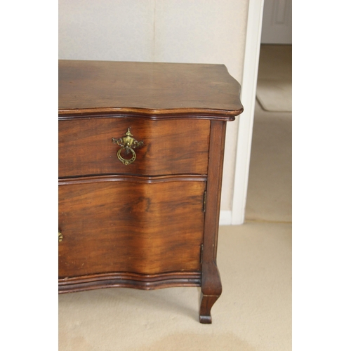 3 - EDWARDIAN CHEST OF DRAWERS 
103 X 48 X 66CM