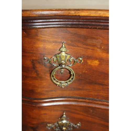 3 - EDWARDIAN CHEST OF DRAWERS 
103 X 48 X 66CM