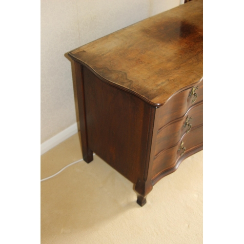 3 - EDWARDIAN CHEST OF DRAWERS 
103 X 48 X 66CM