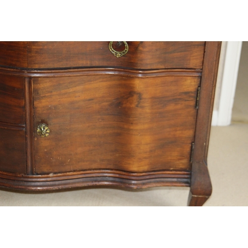 3 - EDWARDIAN CHEST OF DRAWERS 
103 X 48 X 66CM