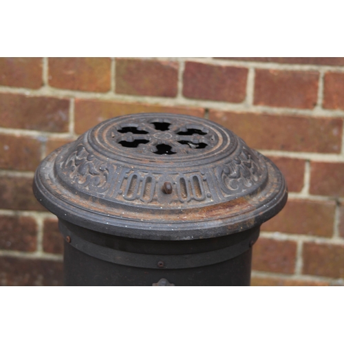 95 - VINTAGE THERMOCET NO 73 CAST IRON FIRE 
87 X 36CM