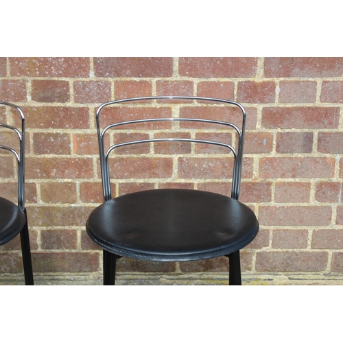 50 - 3 X RETRO ITALIAN BAR STOOLS 
41 X 41 X 93CM