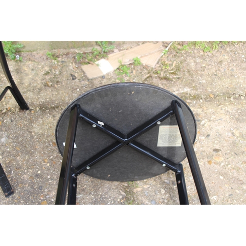 50 - 3 X RETRO ITALIAN BAR STOOLS 
41 X 41 X 93CM