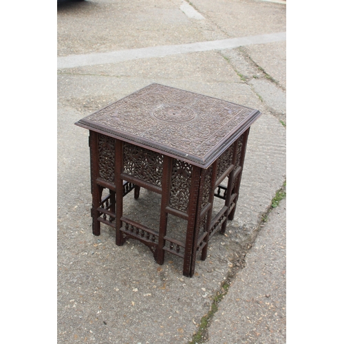 75 - ANTIQUE EASTERN FOLDING TABLE - BASE A/F
61 X 61 X 76CM