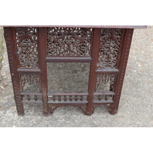 75 - ANTIQUE EASTERN FOLDING TABLE - BASE A/F
61 X 61 X 76CM