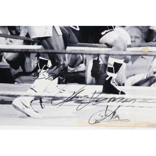 128 - BOXING PICTURE SIGHNED