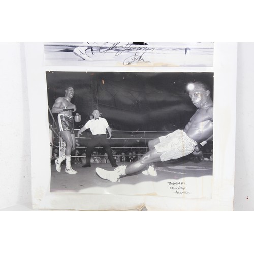 128 - BOXING PICTURE SIGHNED