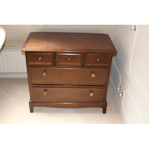 20 - STAG MINSTREL CHEST OF DRAWERS 
83 X 47 X 70CM