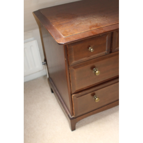 20 - STAG MINSTREL CHEST OF DRAWERS 
83 X 47 X 70CM