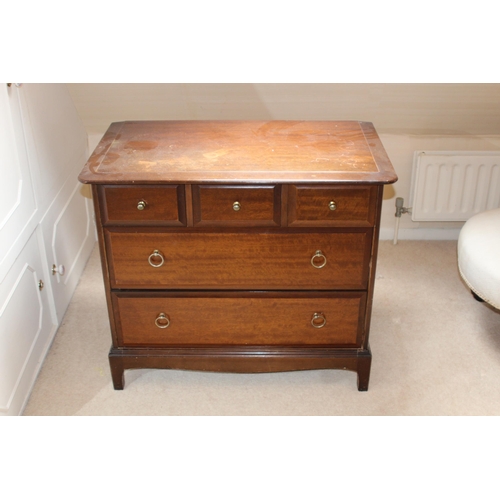 21 - STAG MINSTREL CHEST OF DRAWERS 
83 X 47 X 70CM