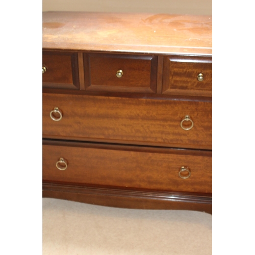 21 - STAG MINSTREL CHEST OF DRAWERS 
83 X 47 X 70CM