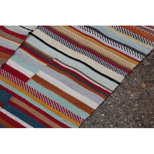 282 - 2 X VINTAGE RUGS 
227 X 159CM