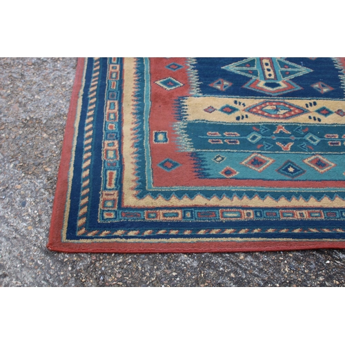 282 - 2 X VINTAGE RUGS 
227 X 159CM