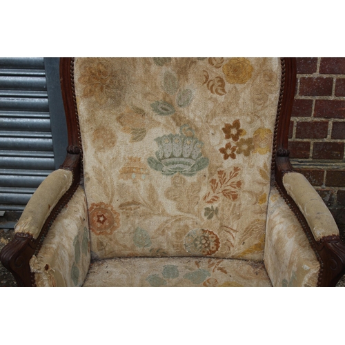 48 - 3 X VINTAGE BEDROOM CHAIRS 
78 X 70 X 103CM