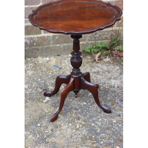 51 - 3 X REPRODUCTION WINE TABLES - ONE A/F
36 X 56CM